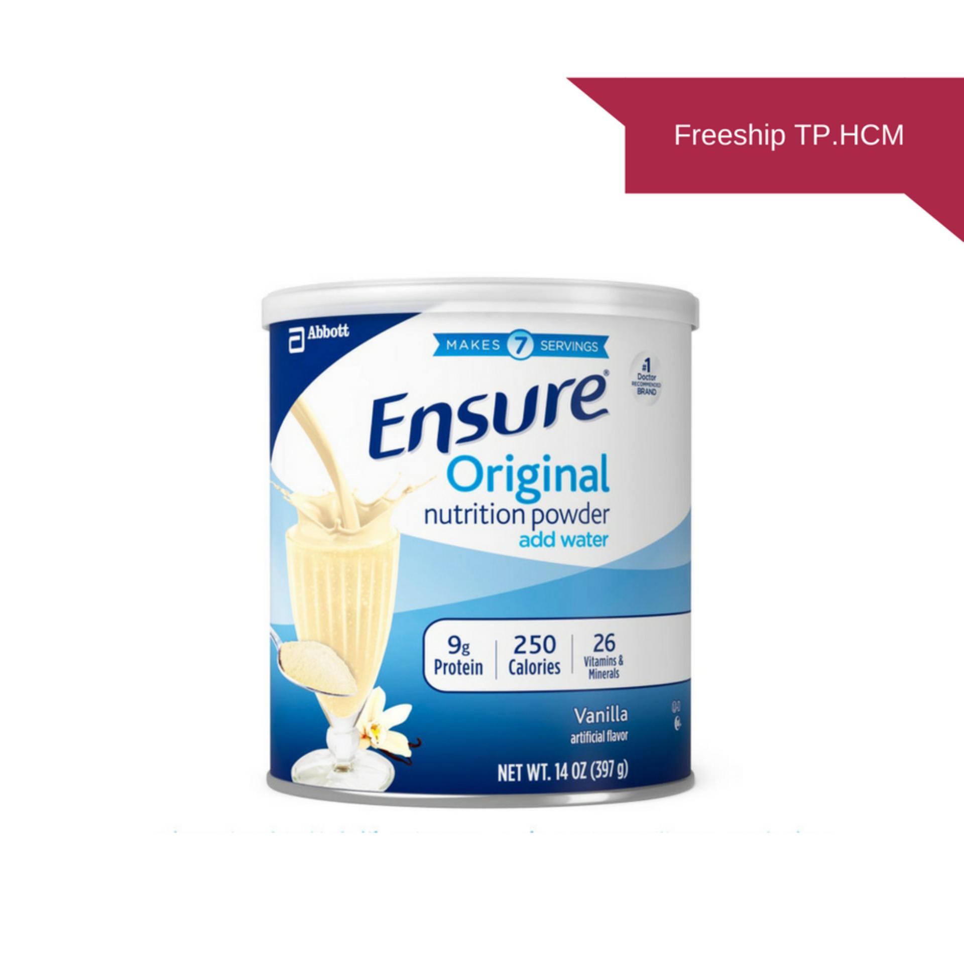 Sữa bột ensure original nutrition power 397g