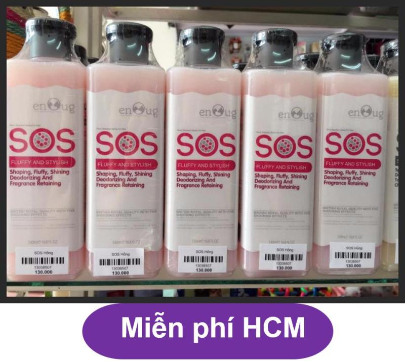 HCM-Sữa Tắm SOS (Hồng)- 530ml - Dưỡng lông cho tất cả các loại chó mèo - dầu gội đầu chó / sữa tắm mèo / dầu tắm chó mèo /vệ sinh chó - HP2111013