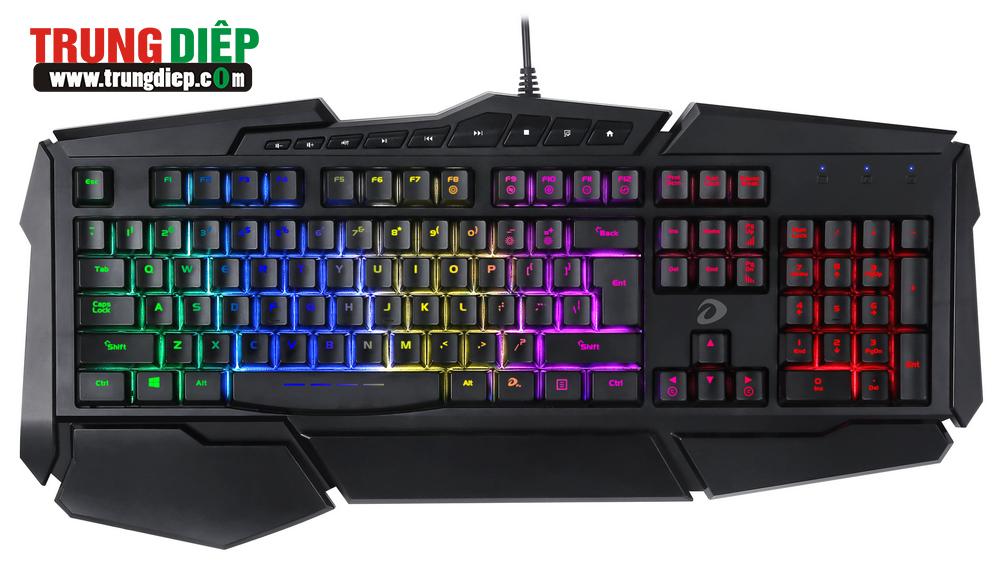 Bàn phím gaming Dareu LK160 màu đen