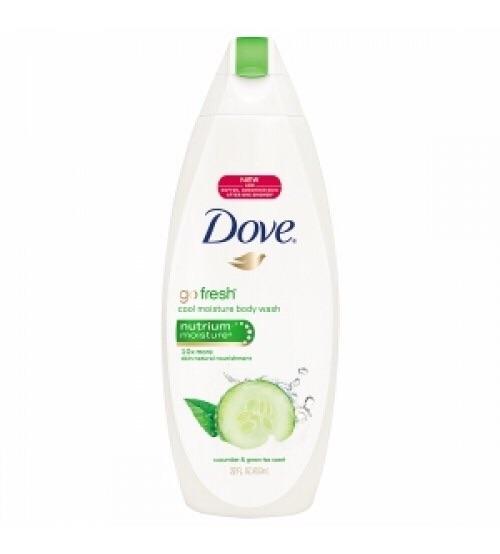 Sữa tắm dove go fresh tinh chất trà xanh và dưa leo - 500ml