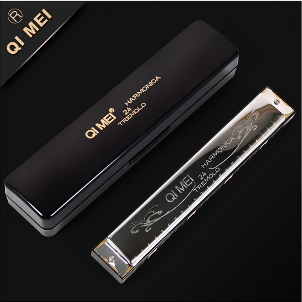 KÈN HARMONICA QI MEI 24 LỖ CAO CẤP