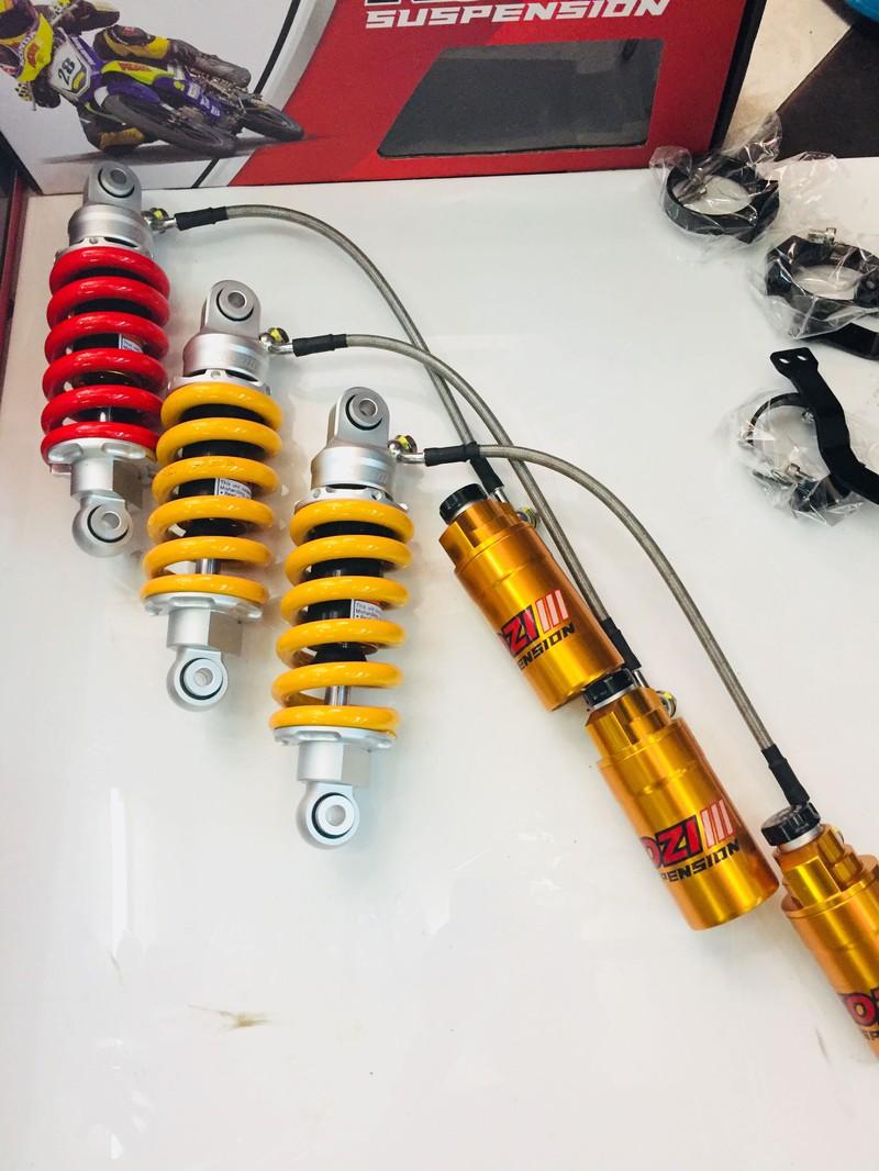 Phuộc bình dầu Kozi gắn cho xe Winner, Exciter