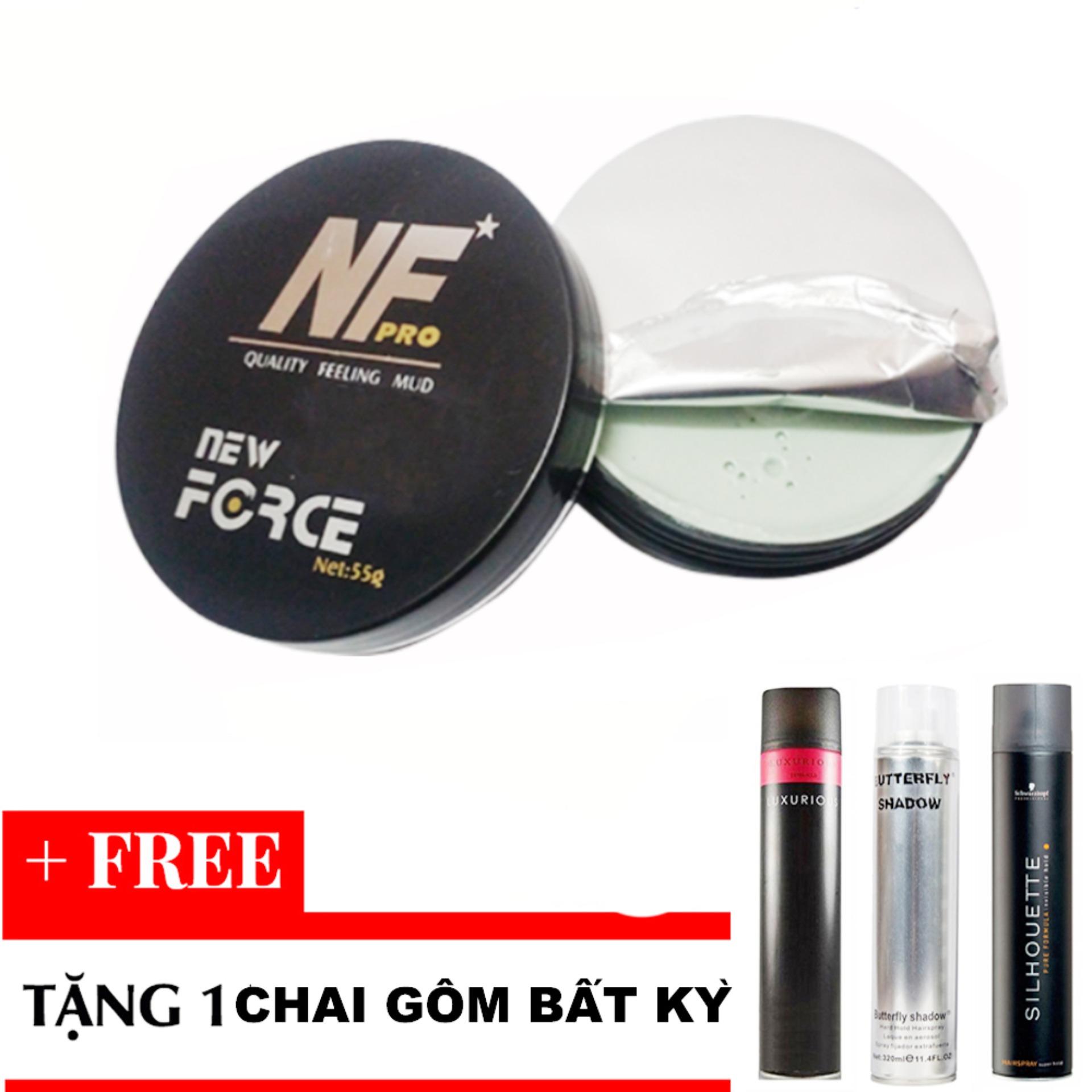 Sáp vuốt tóc new force + tặng 1 gôm xịt tóc bất kỳ