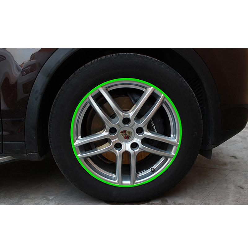 Bộ chỉ Decal phản quang dùng cho mâm xe Oto và Moto DIY16