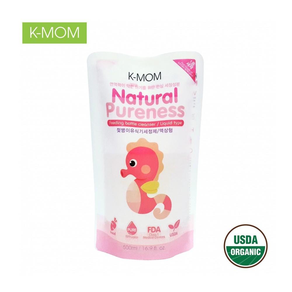 Nước rửa bình & rau quả chiết xuất thảo mộc K-Mom