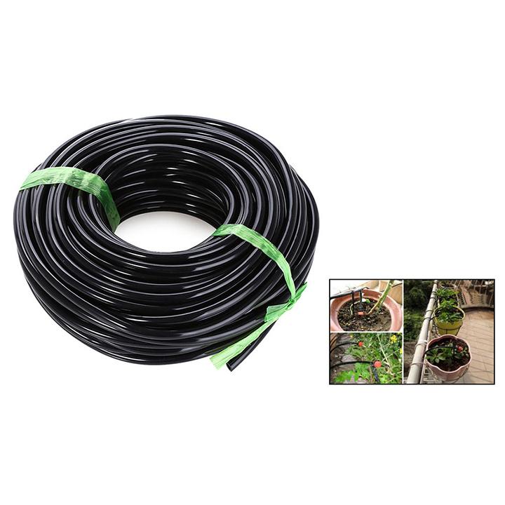 Dây Béc tưới cây - Dây Vòi tưới cây - Dây ống nhựa đen pe 6mm dài 35m dùng cho hệ thống tưới cây