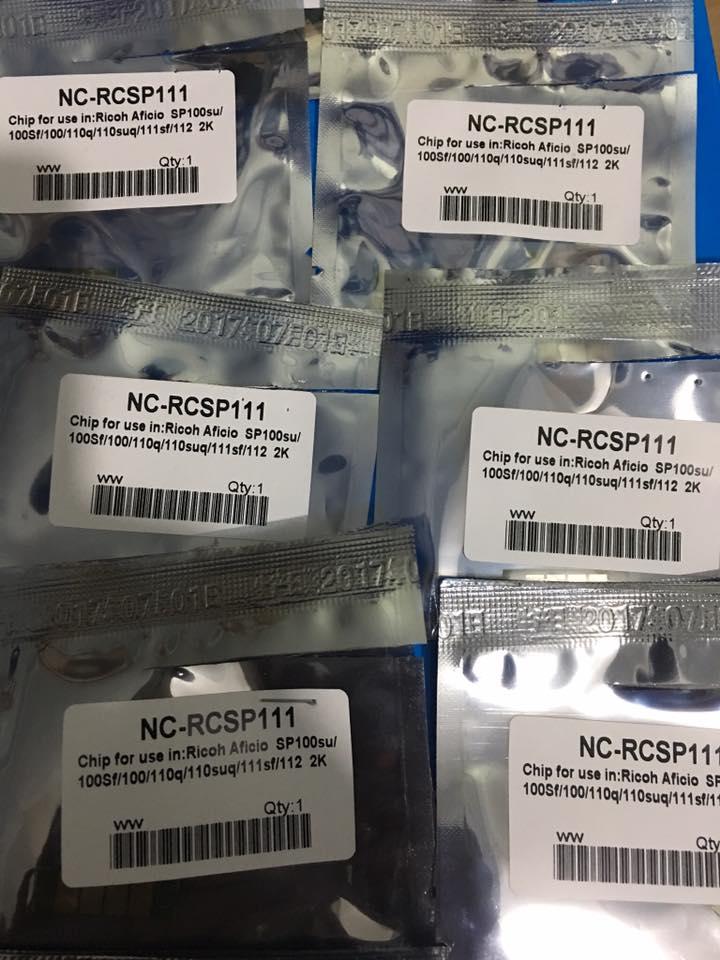 Chip ricoh sp 111/112/111su/111sf nhập khẩu