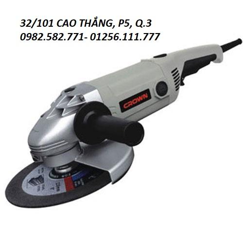 MÁY MÀI CROWN - MODEL CT3002- CÔNG SUẤT 700W - XUẤT XỨ MALAYSIA - RUỘT ĐỒNG NGUYÊN- MÁY MÀI CẦM TAY