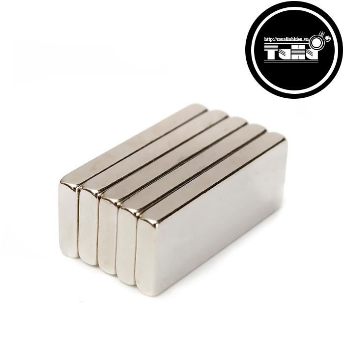 Bộ 2 viên nam châm đất hiếm 20x10x2mm