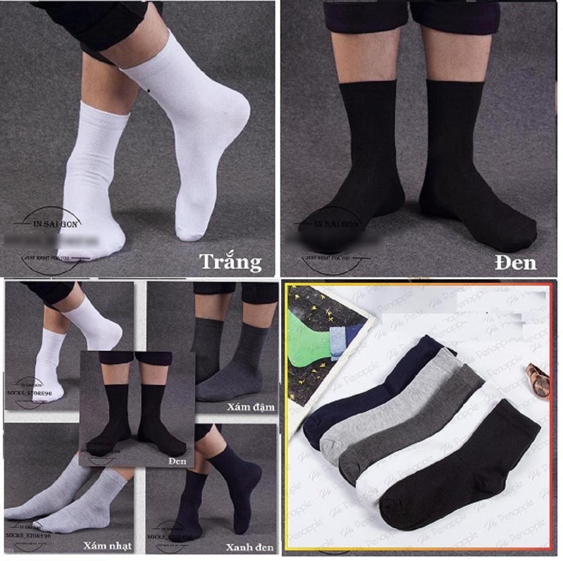 Bộ 02 vớ nam cổ cao unicer