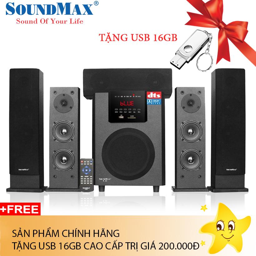 Loa vi tính soundmax b60 / 5.1 chính hãng phân phối