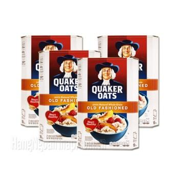 2 Thùng Yến Mạch Quaker Oats Old Fashiones 4,52kg - Mỹ