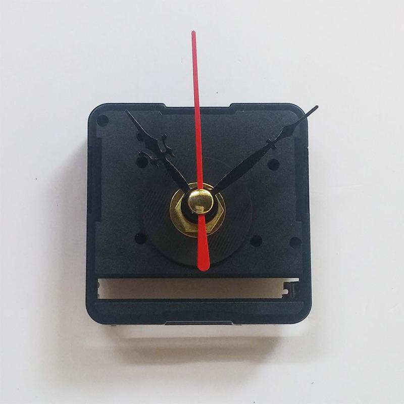 Bộ kim đen 4cm và Máy đồng hồ treo tường Taiwan loại tốt - Kim trôi