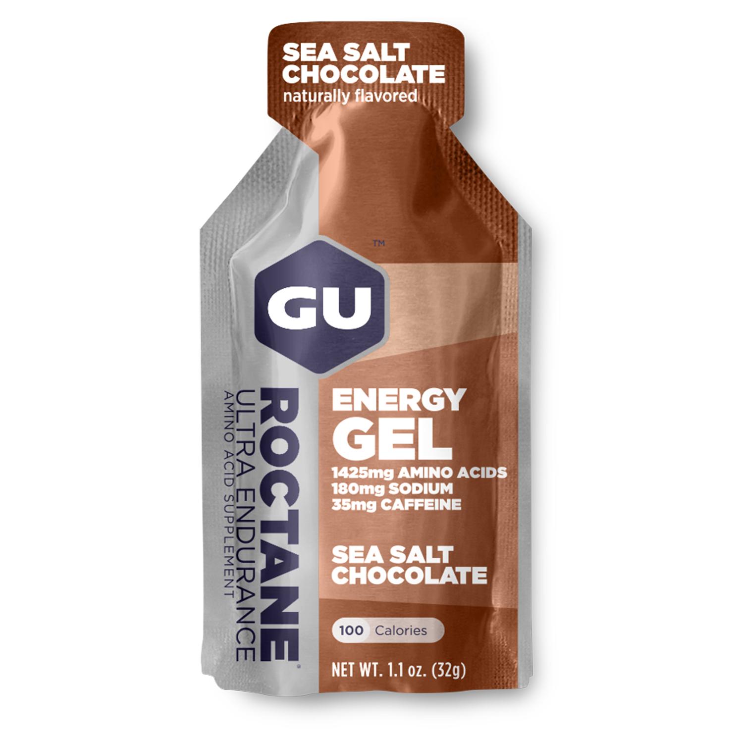 GEL NĂNG LƯỢNG GU ROCTANE ENERGY SEA SALT CHOCOLATE/ VỊ SÔ CÔ LA MUỐI BIỂN - 1 GÓI