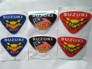 1 tem Logo nổi Suzuki RCV 120