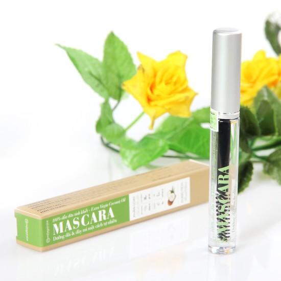 Mascara dầu dừa dưỡng mi Milaganics 5ml