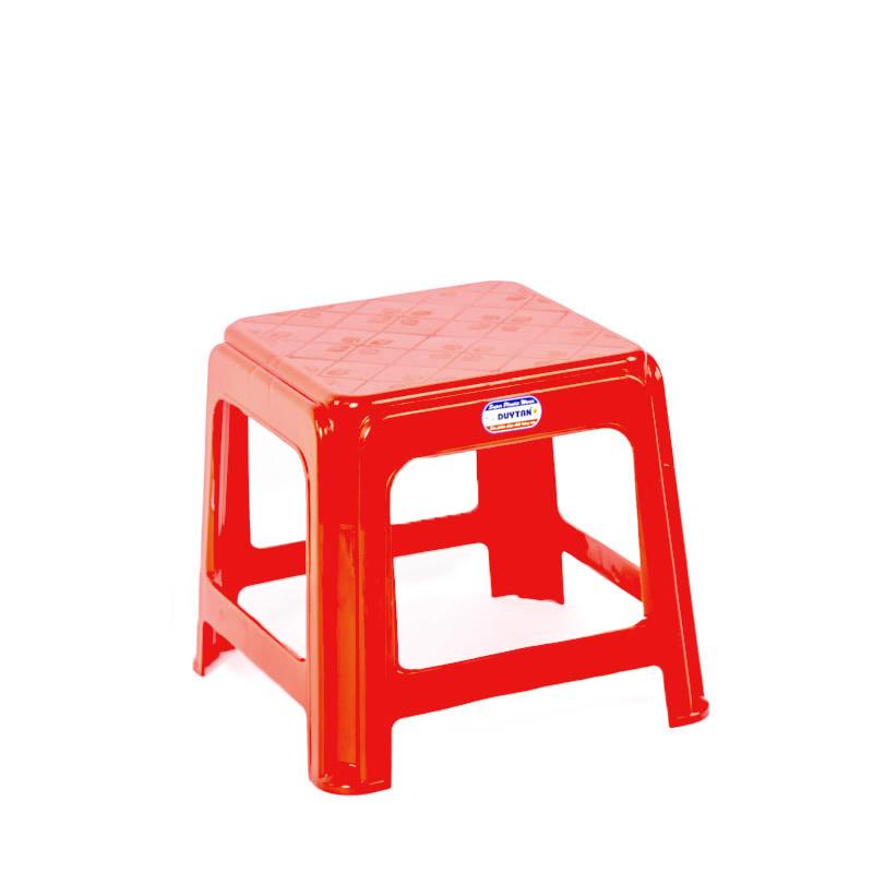 [HCM]GHẾ NHỰA  LÙN VUÔNG DUY TÂN -29 x 29 x 26 cm