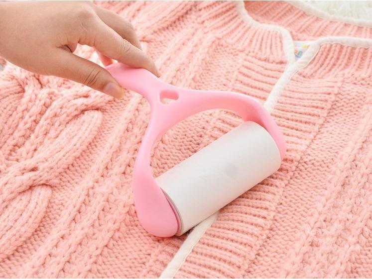 Combo 02 cây lăn bụi quần áo, lăn thảm siêu tiện ích tặng 04 lõi giấy lăn thay thế