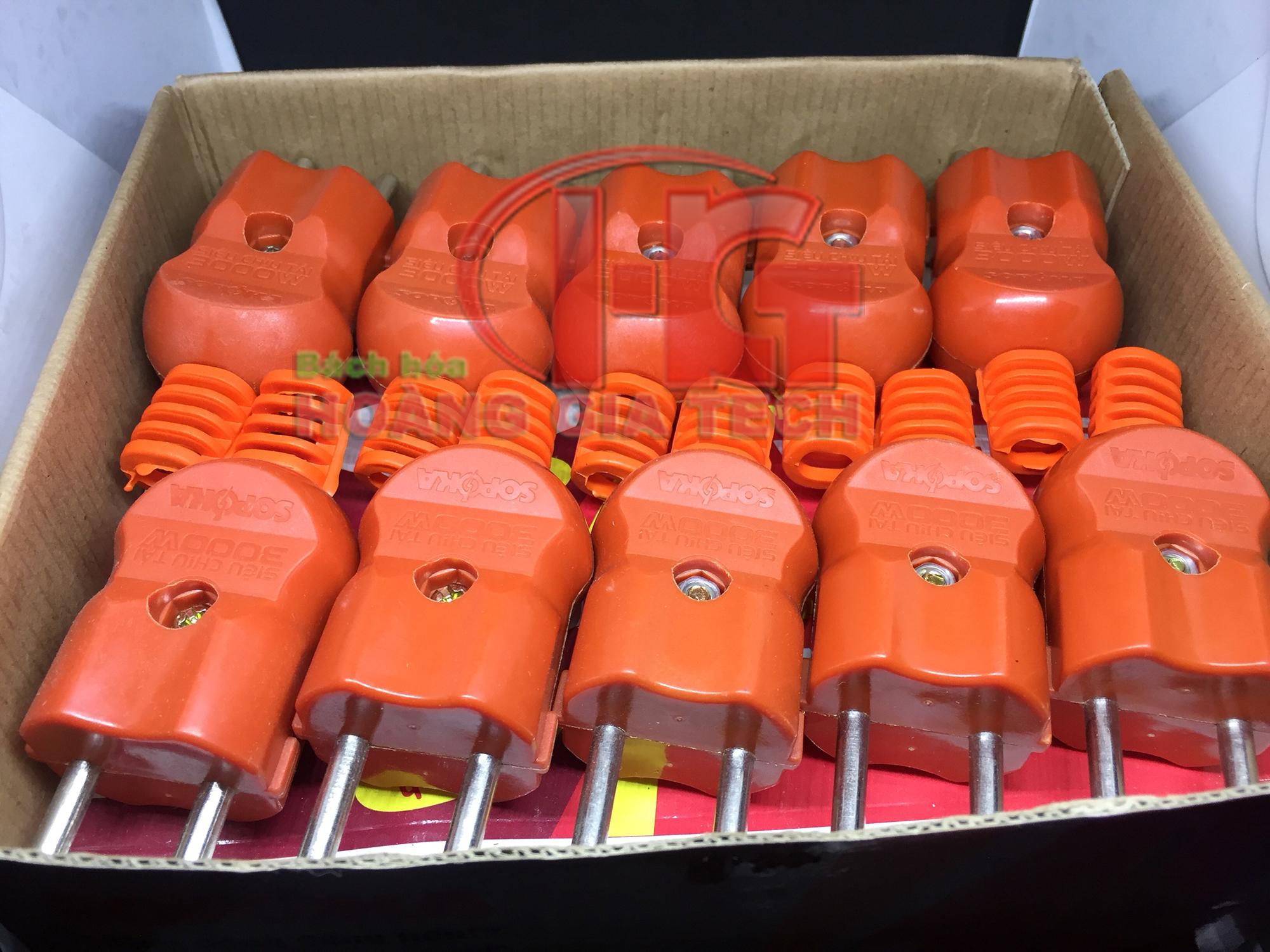 COMBO 2 Phích cắm SIÊU CHỊU TẢI SOPOKA P3000W2+ (Phích cắm công nghiệp P3000W2+)