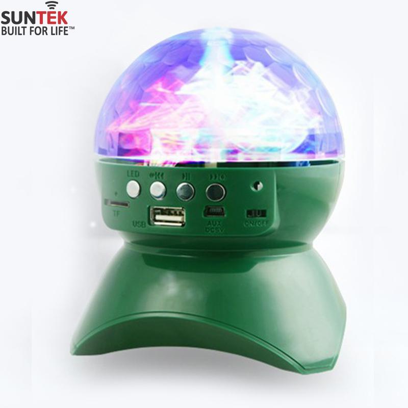 Đèn led chiếu vũ trường kiêm loa bluetooth suntek l-740