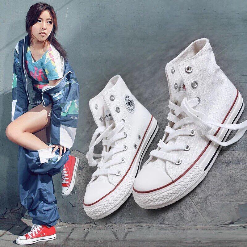 Giày bata Cổ cao hình sao siêu hót