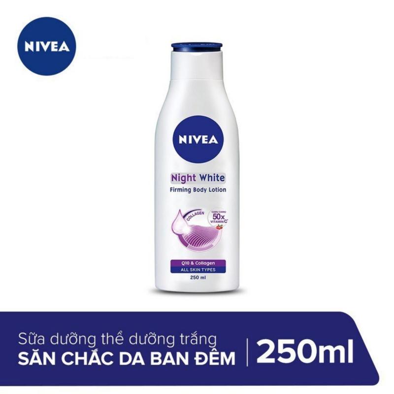 Sữa Dưỡng Thể Giúp Săn Da Và Dưỡng Trắng Ban Đêm NIVEA Night White Firming Body Lotion 250ml _ 88125 cao cấp