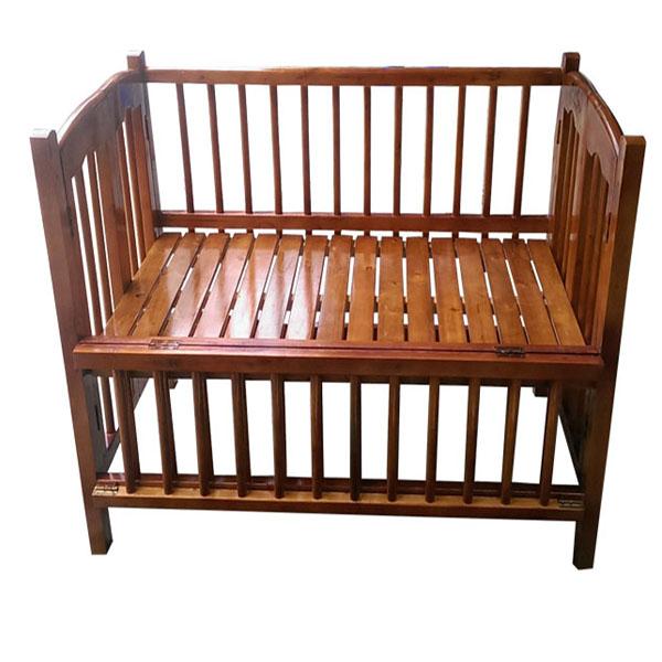 Cũi trẻ em 2 tầng việt nam cỡ đại 80 x 120 cm, cũi trẻ em, nôi cho bé, nôi trẻ em, noi tre em, giuong ngu cho be, giuong cui gia re, cũi gỗ cho bé, cui tre em hcm, cũi trẻ em hcm - babimart chính hãng