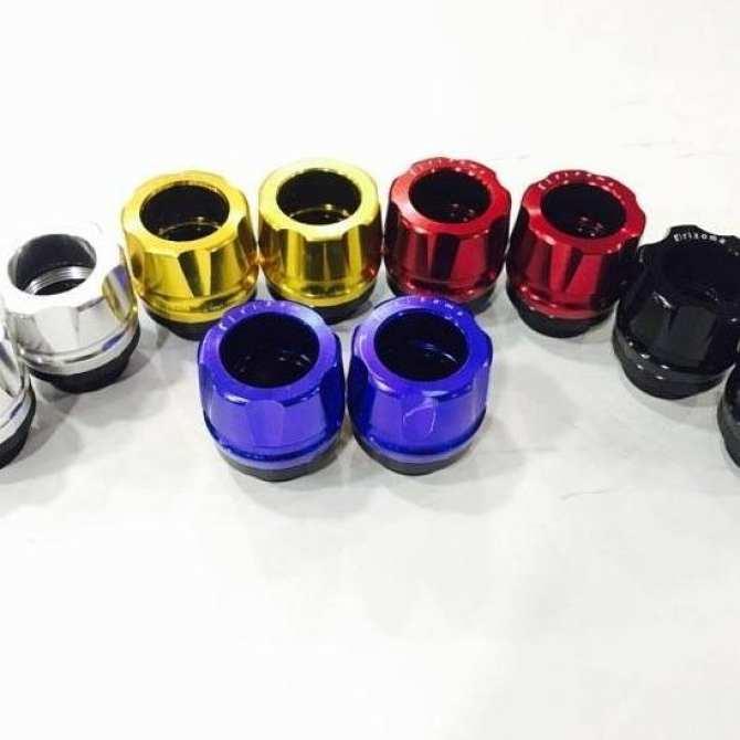 Gù chống đổ bánh trước nhôm cnc cao cấp bộ 2 cái nhiều màu