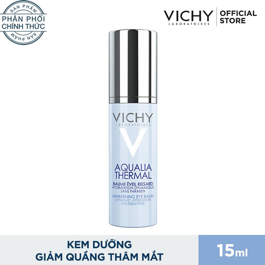 Kem dưỡng ẩm giảm quầng thâm bọng mắt Vichy Aqualia 15ml
