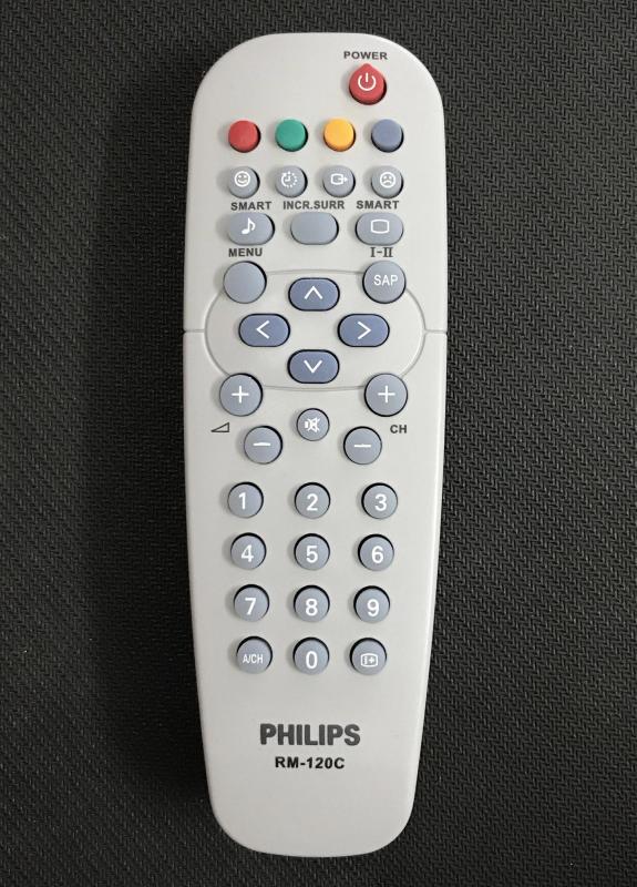 Bảng giá Điều khiển tivi philips RM-120C (xám)