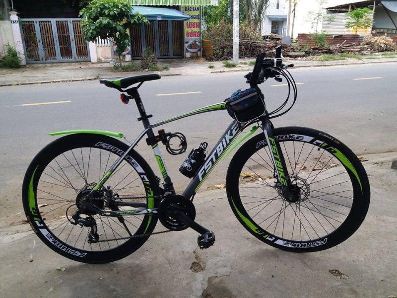 Phân phối Xe đạp thể thao FST GT002 màu xanh lá