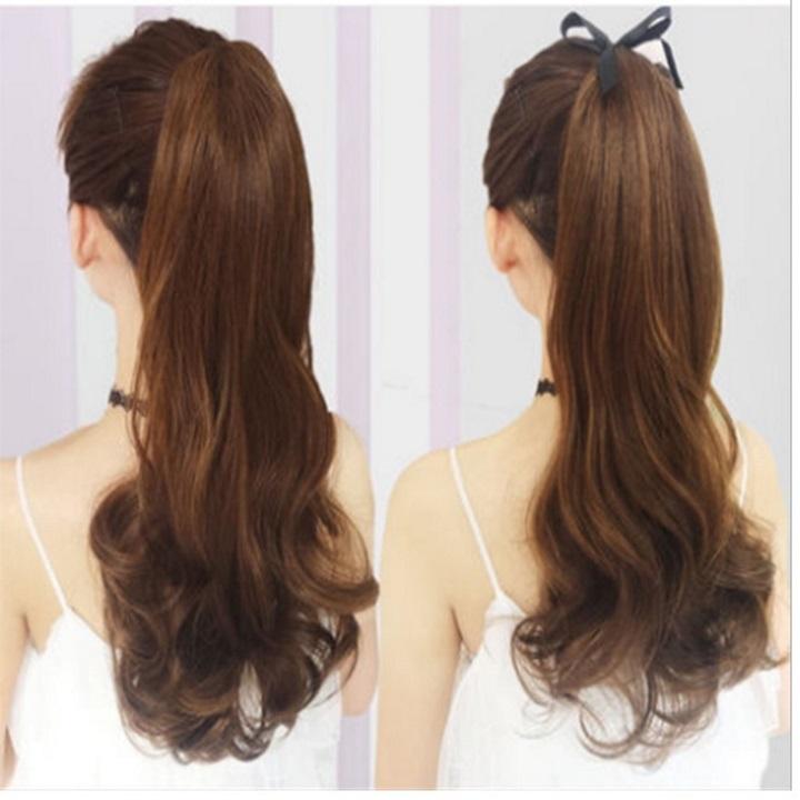 Tóc cột nữ hàn quốc , tóc cột nữ giúp dày tóc , phòng tóc