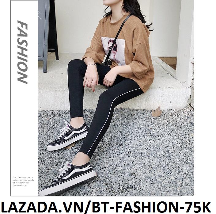 Quần Dài Nữ Thun Ôm Legging Thể Thao Thời Trang Hàn Quốc - BT Fashion