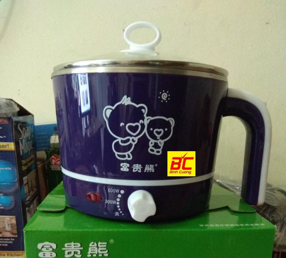 Ca nấu siêu tốc đa năng Inox 304 màu tím