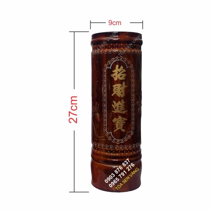 Ống đựng nhang - ống nhang thờ cúng cỡ trung