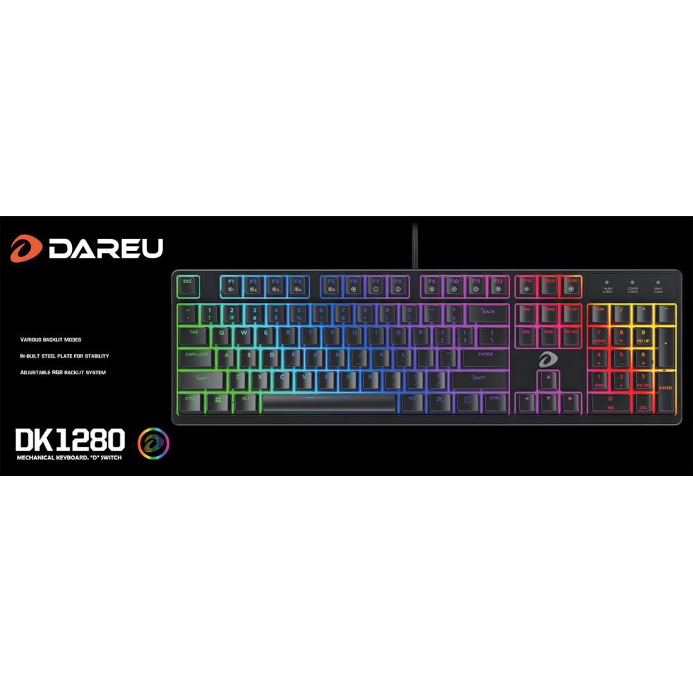 Bàn phim cơ DareU DK1280 RGB
