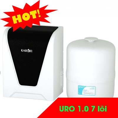 Máy lọc nước uro 1.0 thế hệ mới 7 lõi lọc