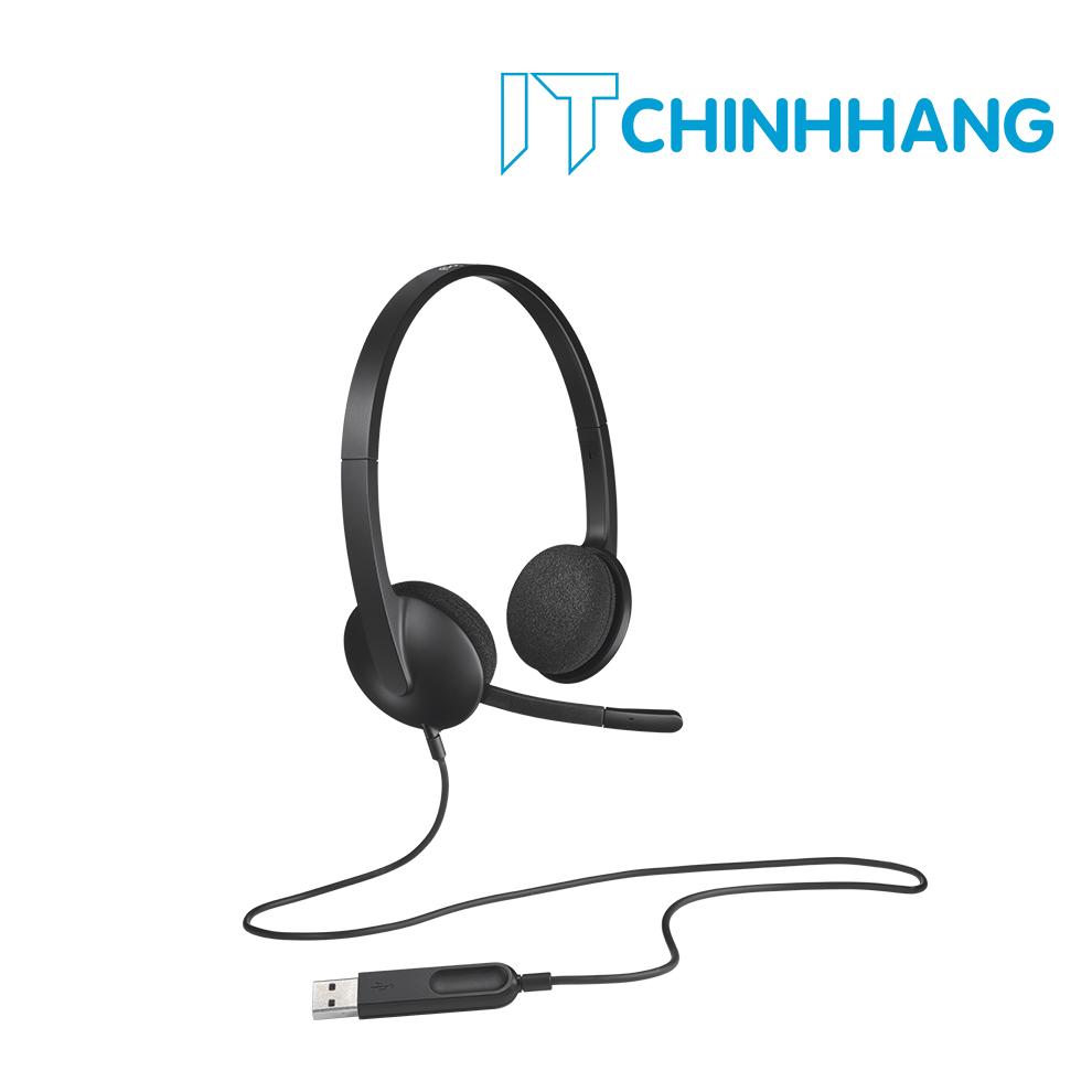 Tai nghe chụp tai logitech h340 - hãng phân phối chính thức
