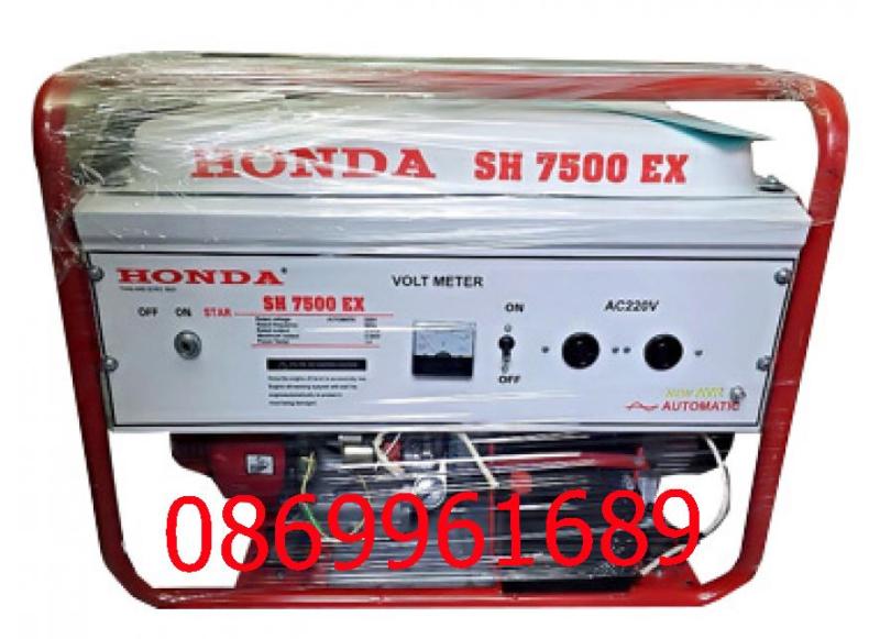 Máy phát điện Honda SH 7500 6kw; xăng; đề