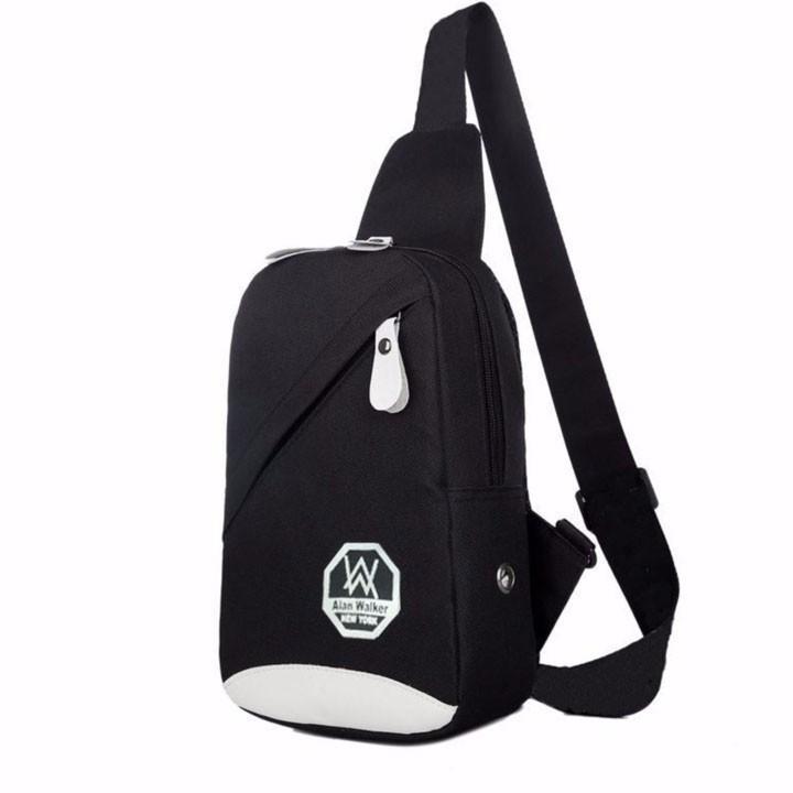 [HCM]Túi đeo chéo kiểu dáng Alan Walker (Đen)