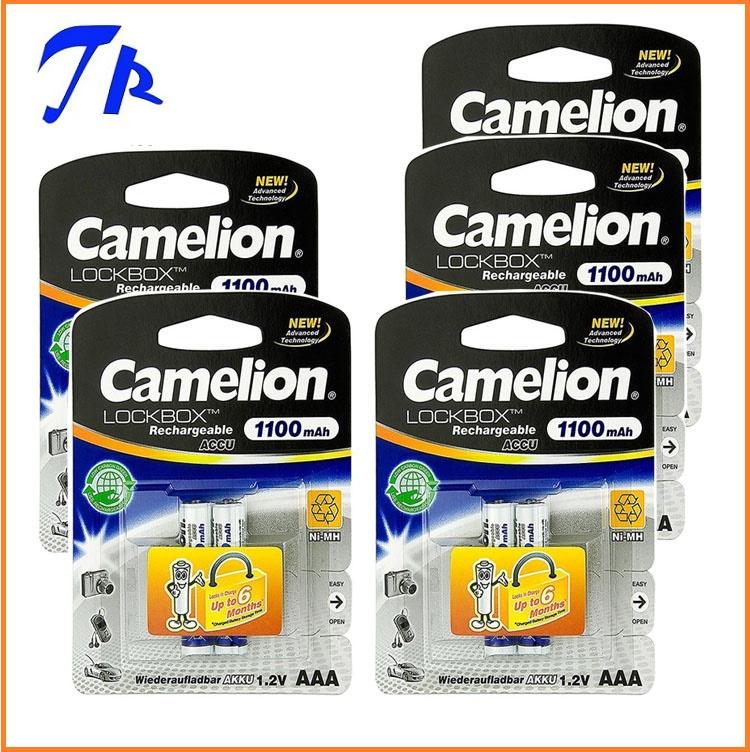 10 vỉ pin sạc aaa camelion 1100mah