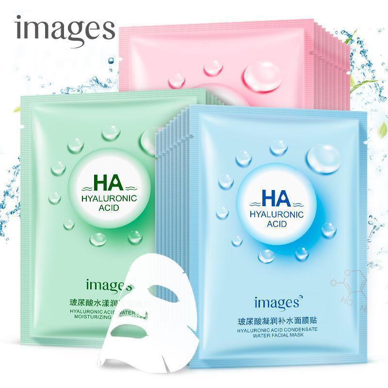 Combo 5 Mặt Nạ Dưỡng Ẩm HA Images(Dưỡng ẩm trắng hồng da tự nhiên)