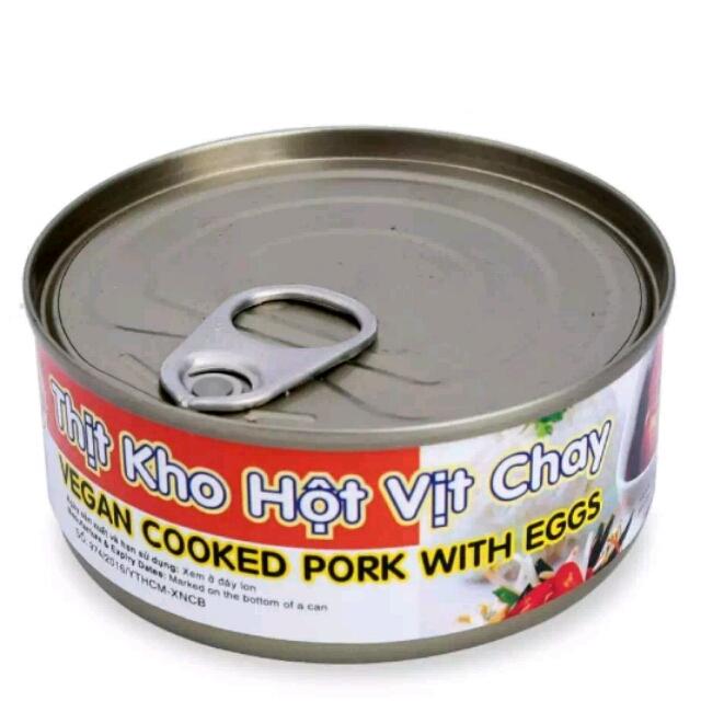 Thịt Kho Hột Vịt Chay Âu Lạc Lon 150G