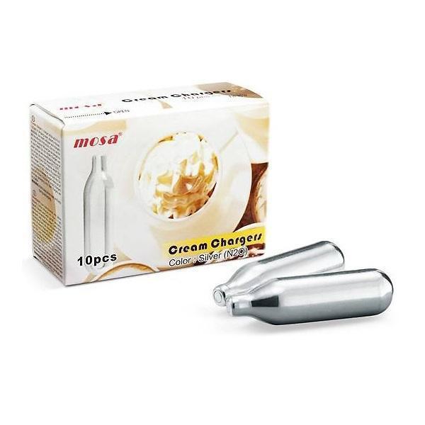[HCM]Hộp gas Mosa N2O(10 Viên) dùng cho bình xịt kem tươi