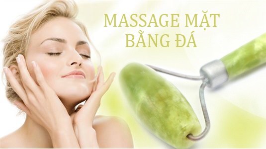 Kết quả hình ảnh cho massage mặt bằng đá