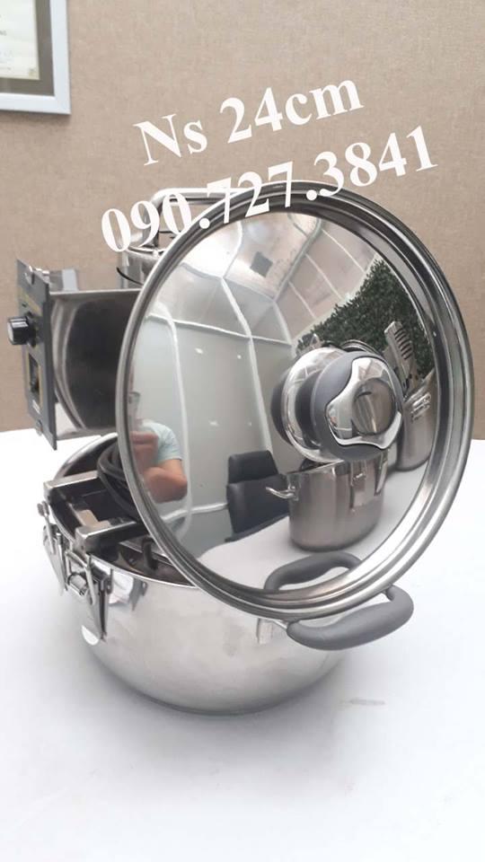 Nồi sên nhân POCO size 24cm - tặng kèm nắp nồi