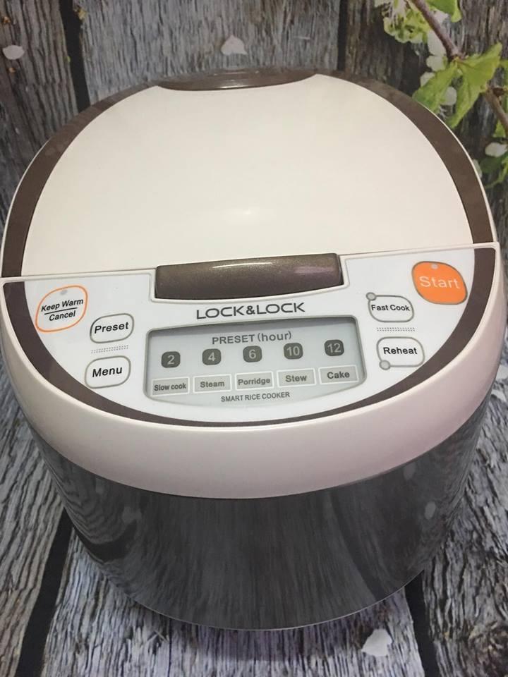 Nồi cơm điện lock&lock ejr351brw 1,8l