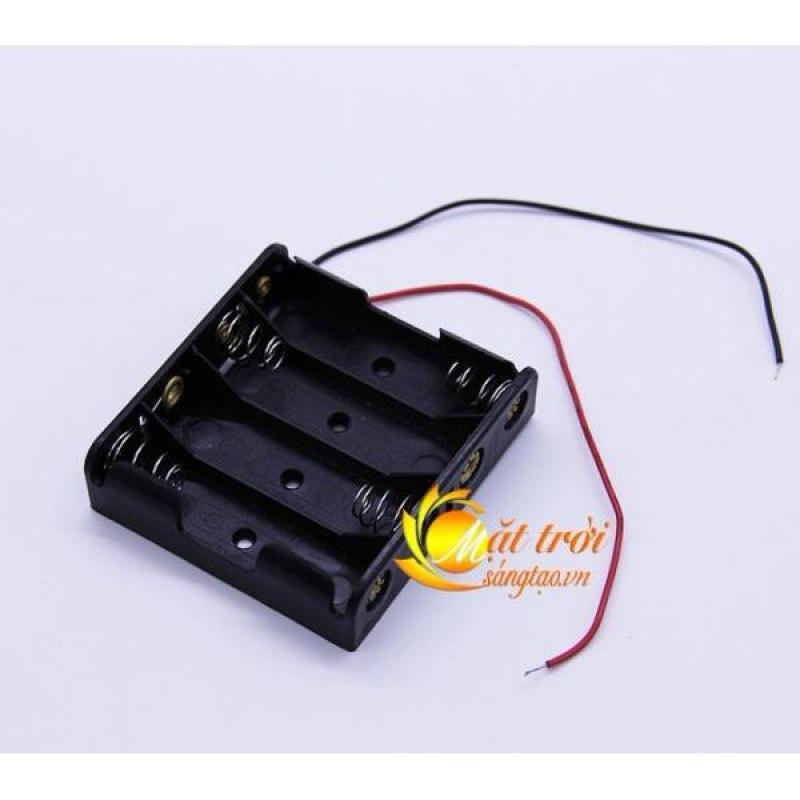 Bảng giá Hộp kết nối 4 pin tiểu AA 1.5V ra 6V