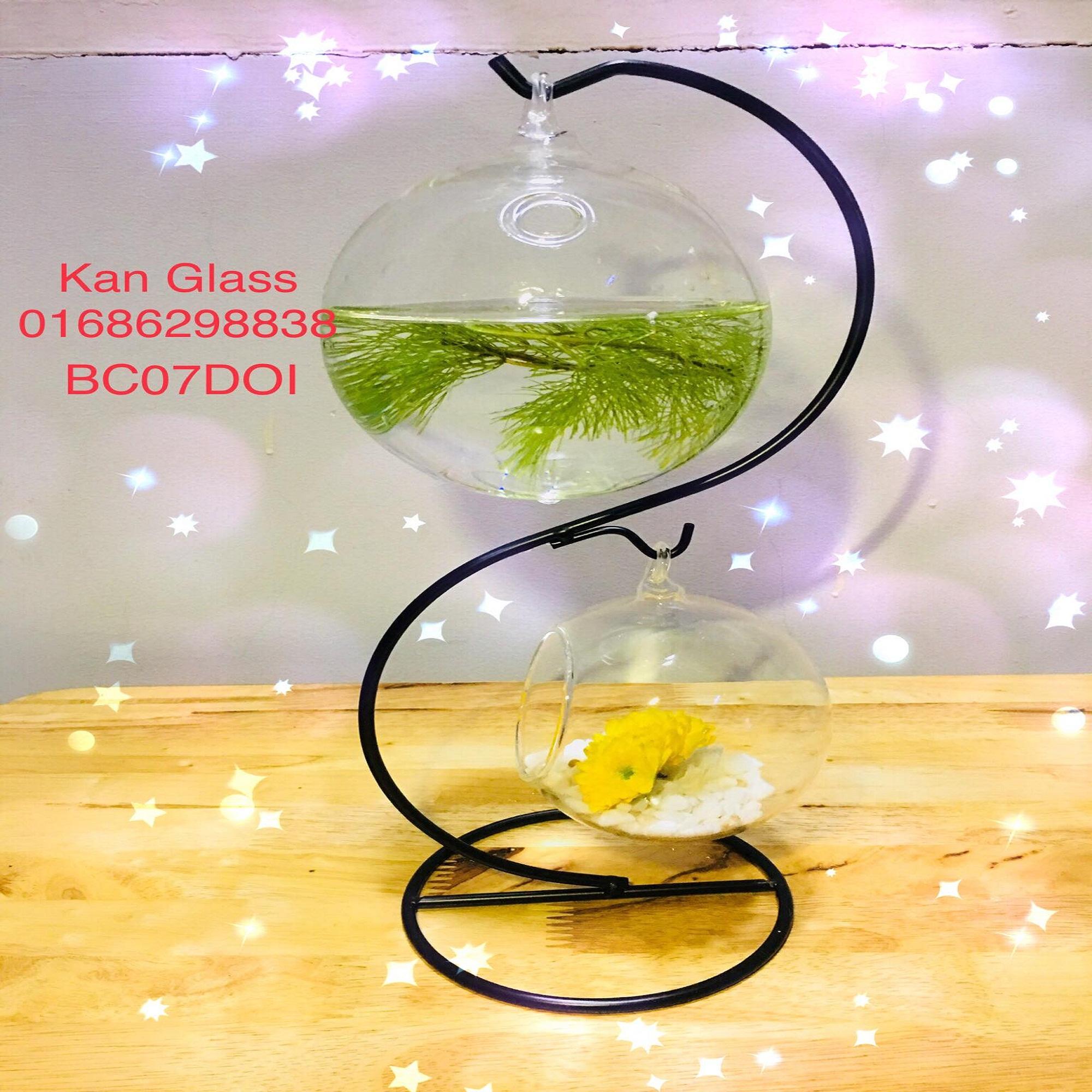 Bể cá treo mini khung đôi 2 bể