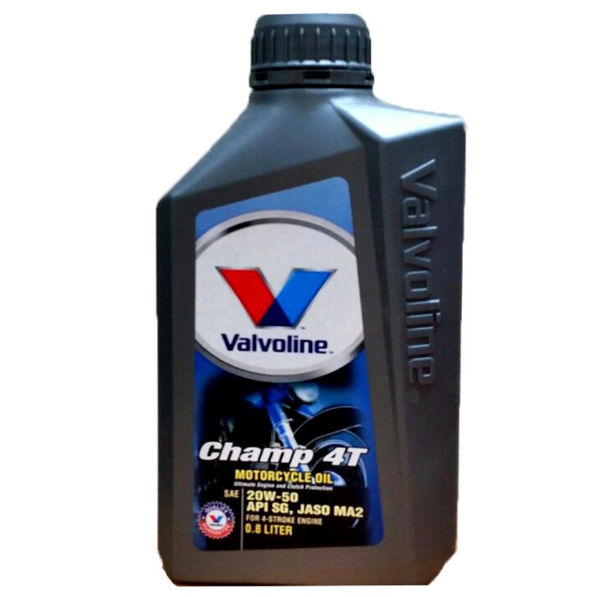Dầu nhớt xe máy valvoline champ 4t 20w50 ti265